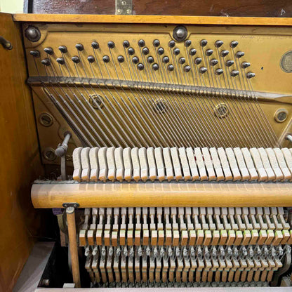 CURRENT SHOP WORK 1920 Howard 51" Wood Finish Commissioned Upright Piano