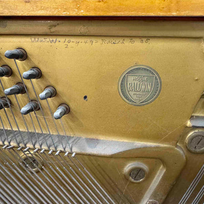 CURRENT SHOP WORK 1920 Howard 51" Wood Finish Commissioned Upright Piano