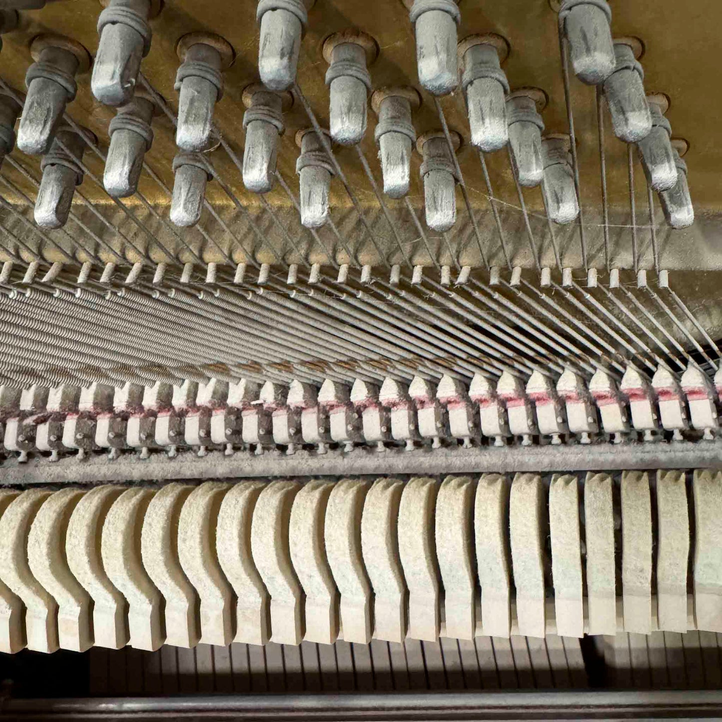 CURRENT SHOP WORK 1920 Howard 51" Wood Finish Commissioned Upright Piano