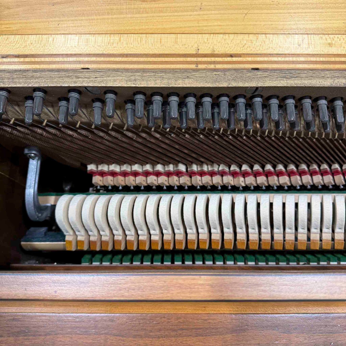 1955 Kimball 39" Wood Finish Upright Piano