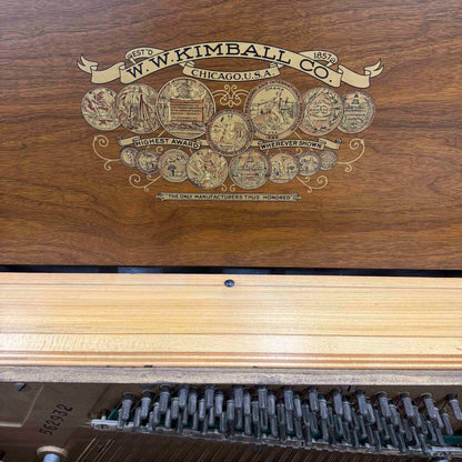 1955 Kimball 39" Wood Finish Upright Piano