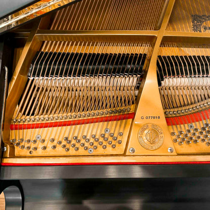 1993 Young Chang G-150 4'11" Satin Black Baby Grand Piano with QRS Self Playing System
