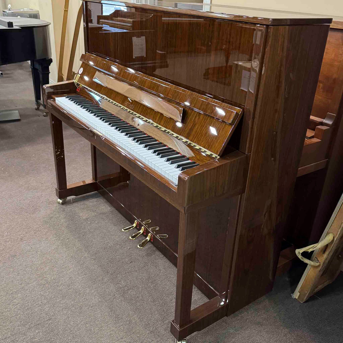SOLD Petrof P 131 M1 2251 51.5" Polished Walnut Upright Piano