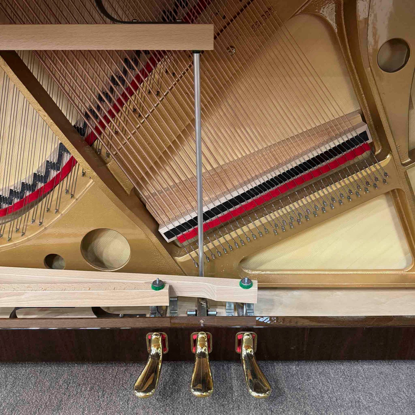 SOLD Petrof P 131 M1 2251 51.5" Polished Walnut Upright Piano