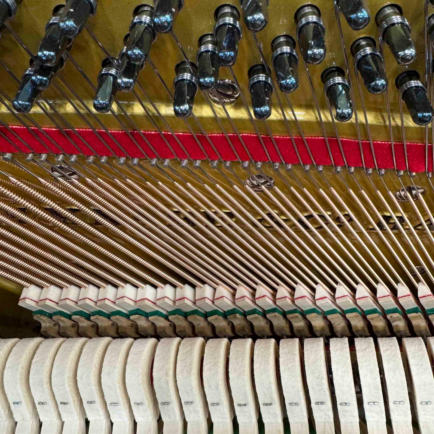 1900 Knabe 54" Wood Finish Upright Piano with Self-Playing QRS System