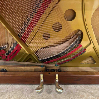 1900 Knabe 54" Wood Finish Upright Piano with Self-Playing QRS System