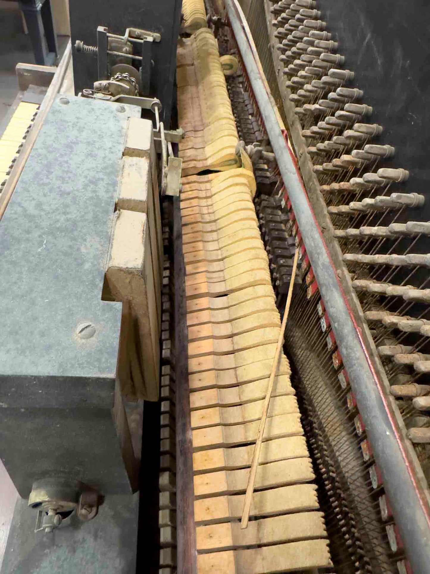CURRENT SHOP WORK 1928 Gulbransen 54" Wood Finish Commissioned Upright Vintage Player Piano
