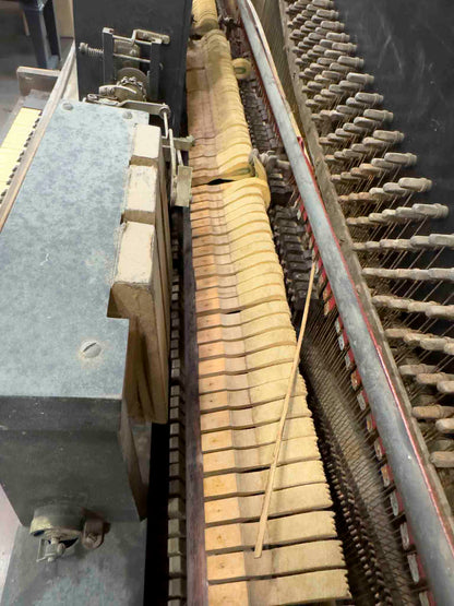 CURRENT SHOP WORK 1928 Gulbransen 54" Wood Finish Commissioned Upright Vintage Player Piano