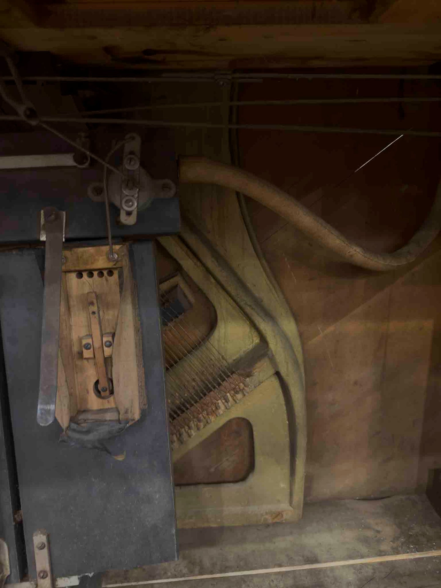 CURRENT SHOP WORK 1928 Gulbransen 54" Wood Finish Commissioned Upright Vintage Player Piano