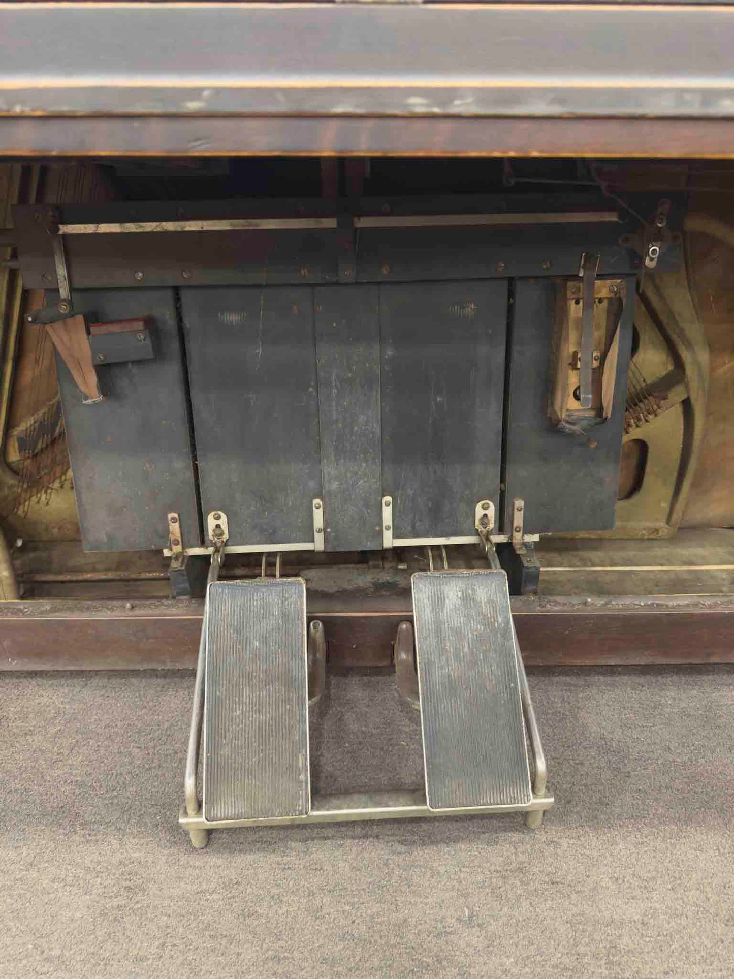 CURRENT SHOP WORK 1928 Gulbransen 54" Wood Finish Commissioned Upright Vintage Player Piano