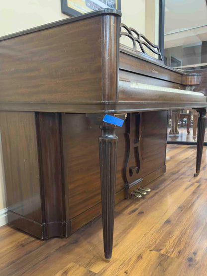 CURRENT SHOP WORK 1945 Baldwin Acrosonic 36" Wood Finish Commissioned Spinet Piano