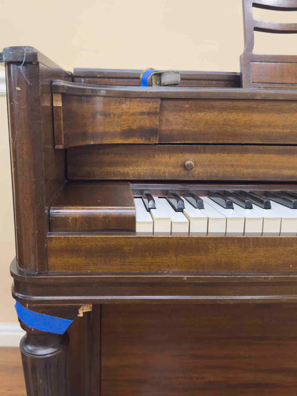 CURRENT SHOP WORK 1945 Baldwin Acrosonic 36" Wood Finish Commissioned Spinet Piano