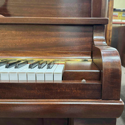 CURRENT SHOP WORK 1896 Crown 57" Wood Finish Commissioned Upright Piano