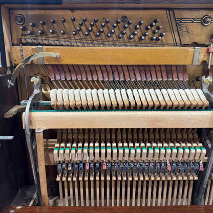 CURRENT SHOP WORK 1896 Crown 57" Wood Finish Commissioned Upright Piano