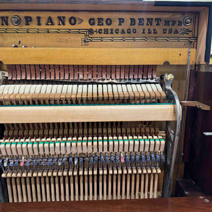 CURRENT SHOP WORK 1896 Crown 57" Wood Finish Commissioned Upright Piano
