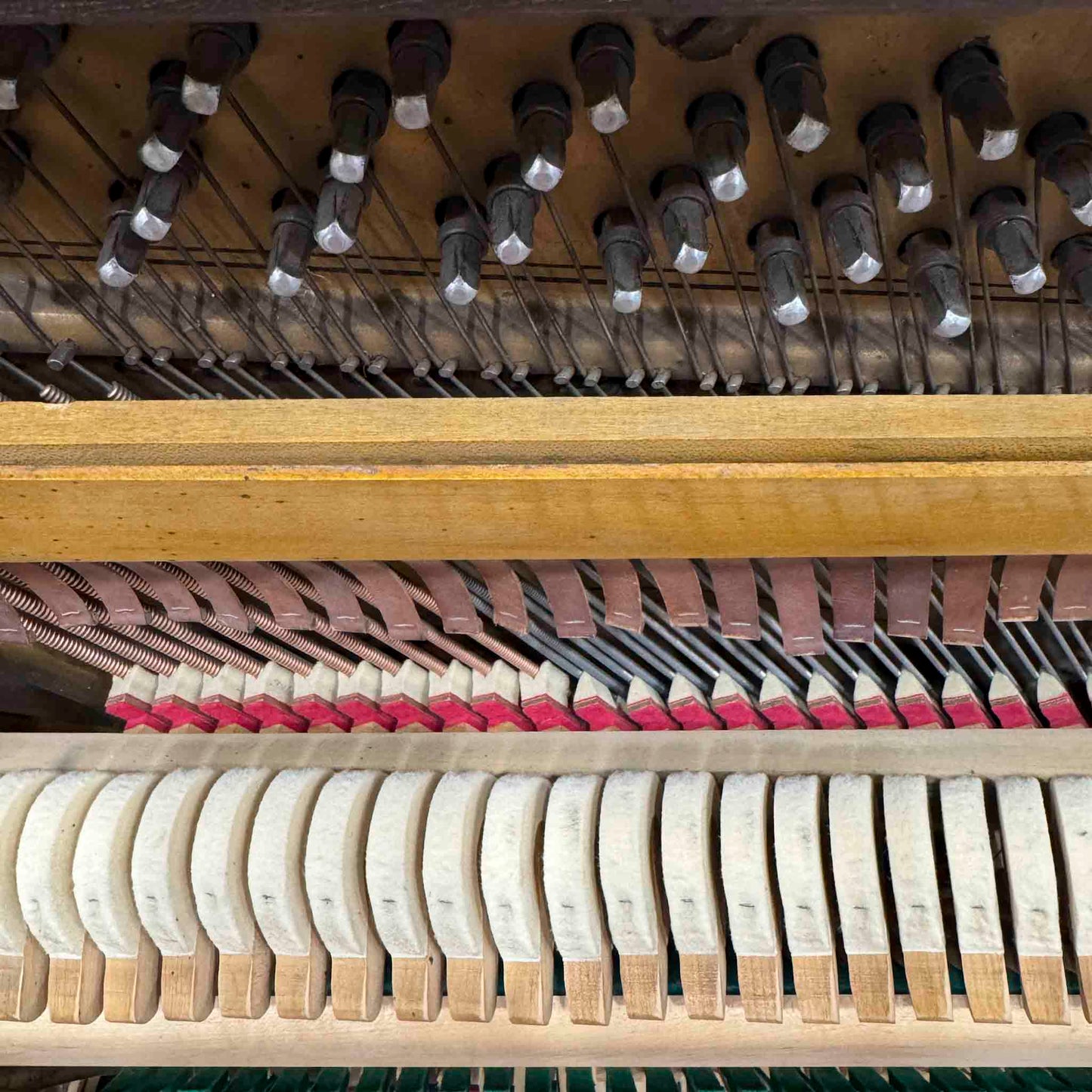 CURRENT SHOP WORK 1896 Crown 57" Wood Finish Commissioned Upright Piano