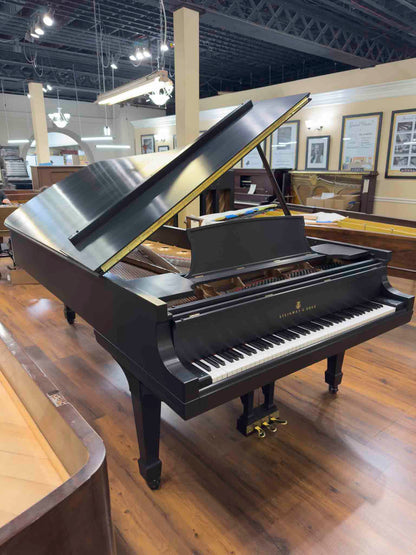 CURRENT SHOP WORK 1971 Steinway D 9' Black Satin Commissioned Concert Grand Piano