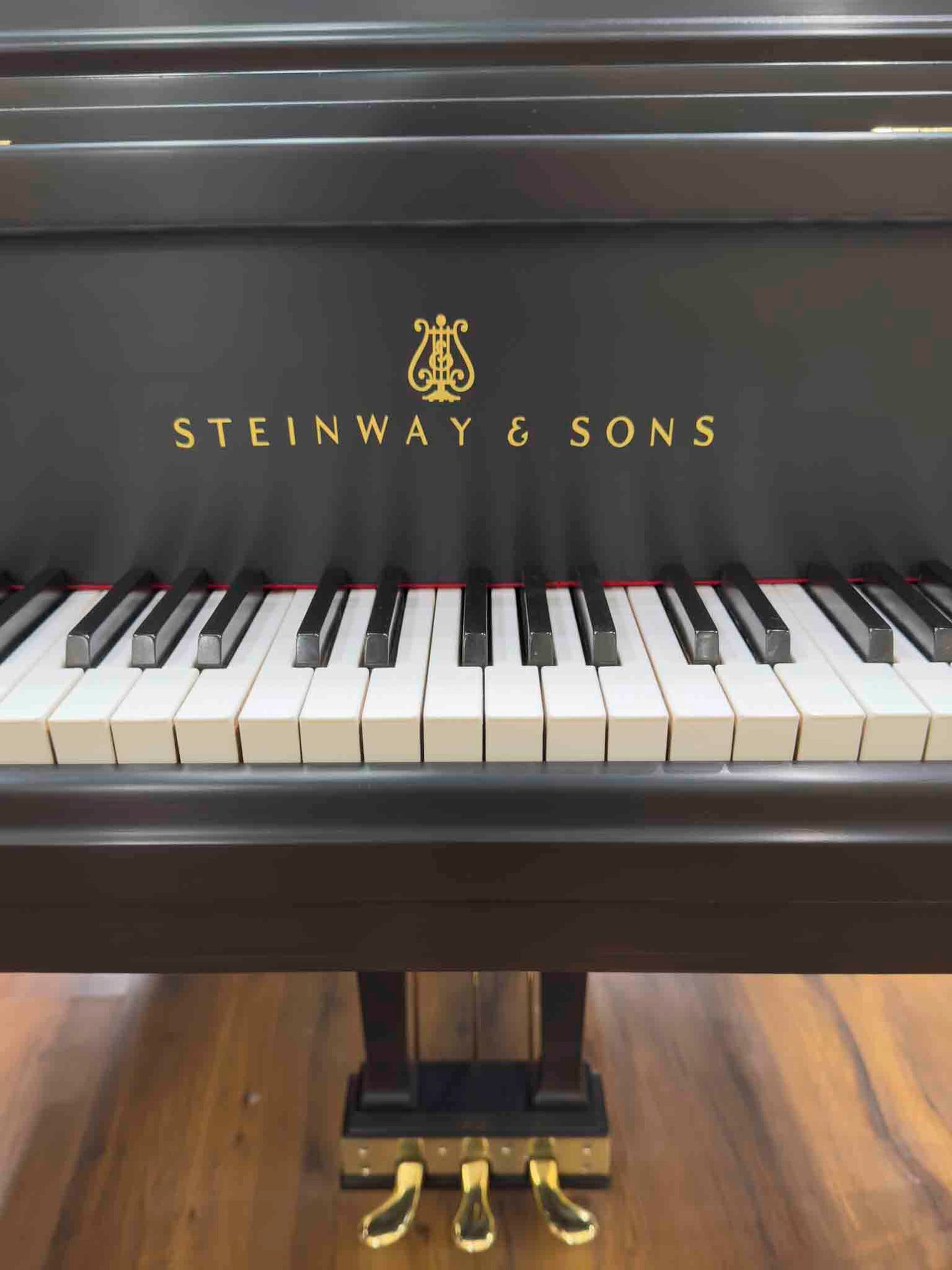 CURRENT SHOP WORK 1971 Steinway D 9' Black Satin Commissioned Concert Grand Piano