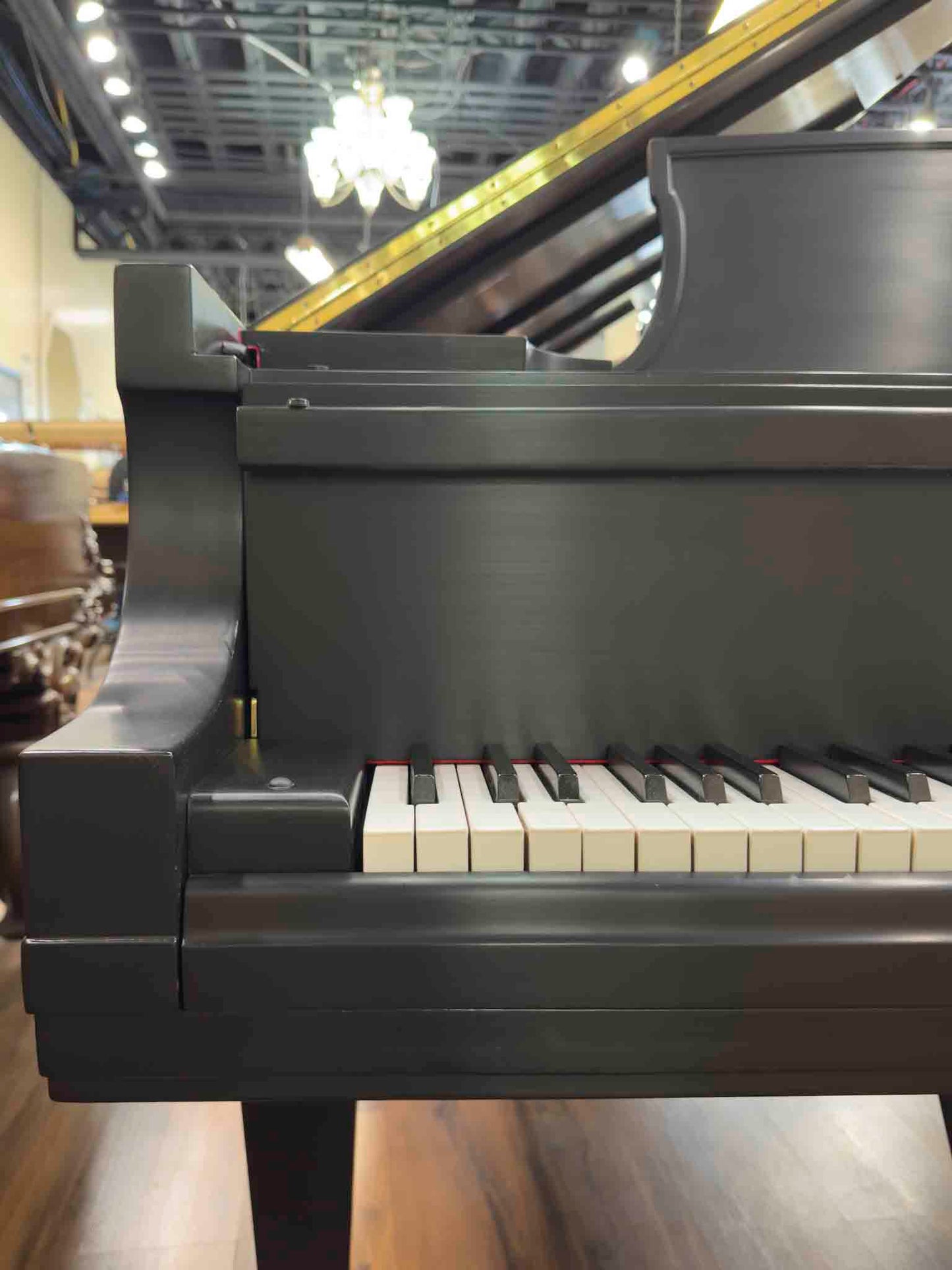 CURRENT SHOP WORK 1971 Steinway D 9' Black Satin Commissioned Concert Grand Piano