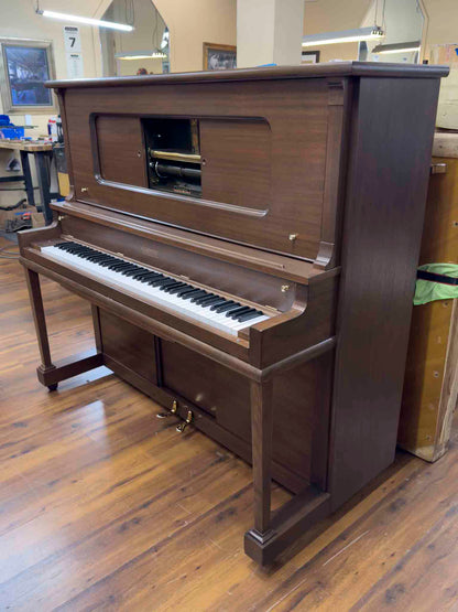 CURRENT SHOP WORK 1920 Gulbransen 55" Vintage Player Commissioned Upright Piano