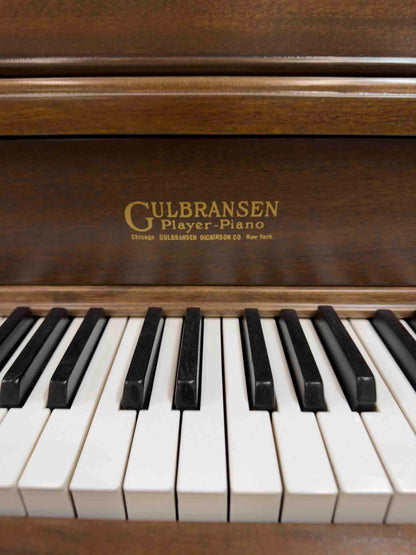 CURRENT SHOP WORK 1920 Gulbransen 55" Vintage Player Commissioned Upright Piano
