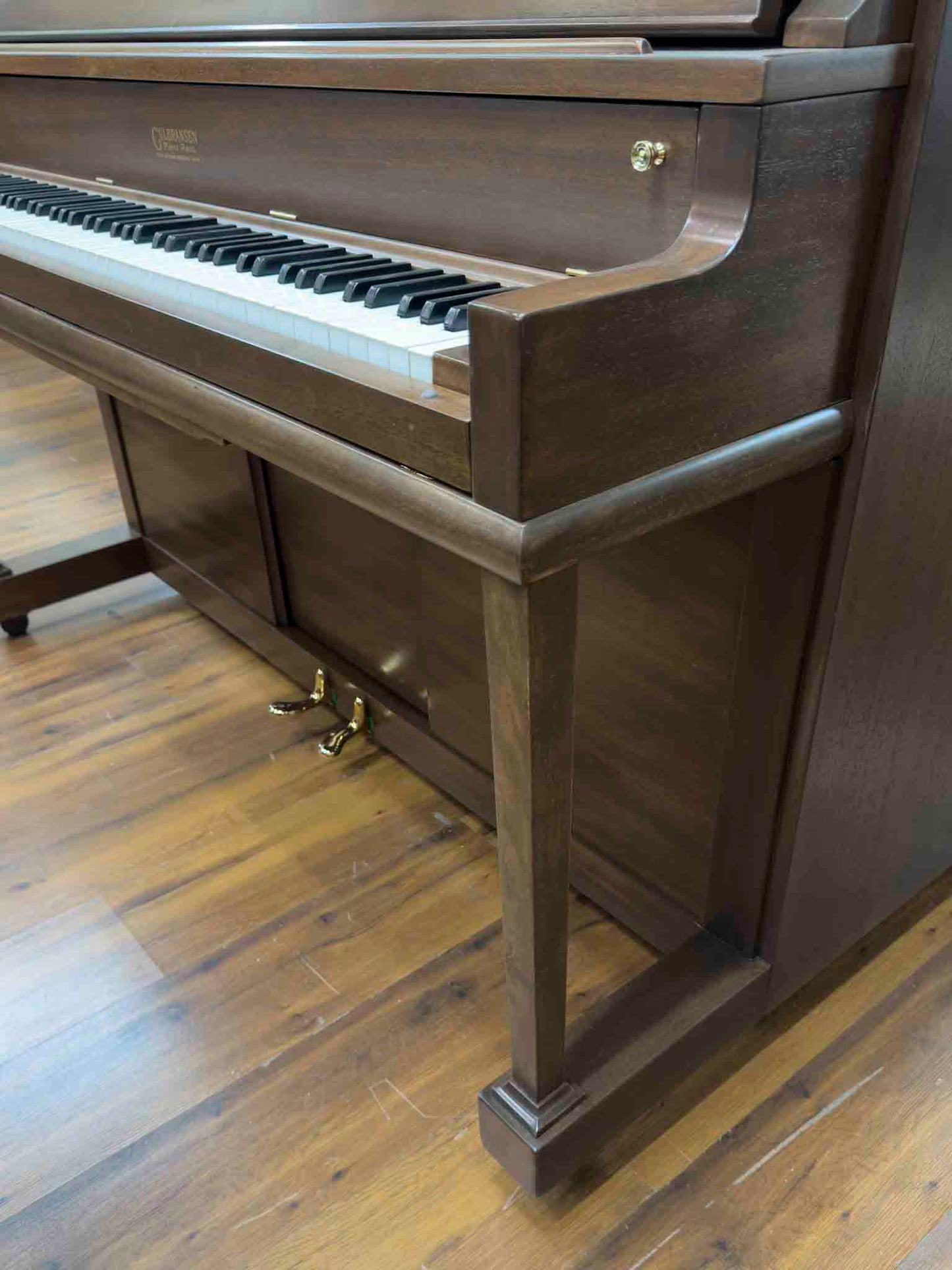 CURRENT SHOP WORK 1920 Gulbransen 55" Vintage Player Commissioned Upright Piano