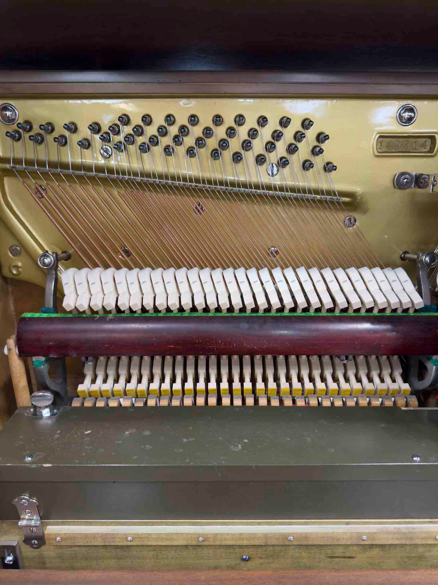 CURRENT SHOP WORK 1920 Gulbransen 55" Vintage Player Commissioned Upright Piano