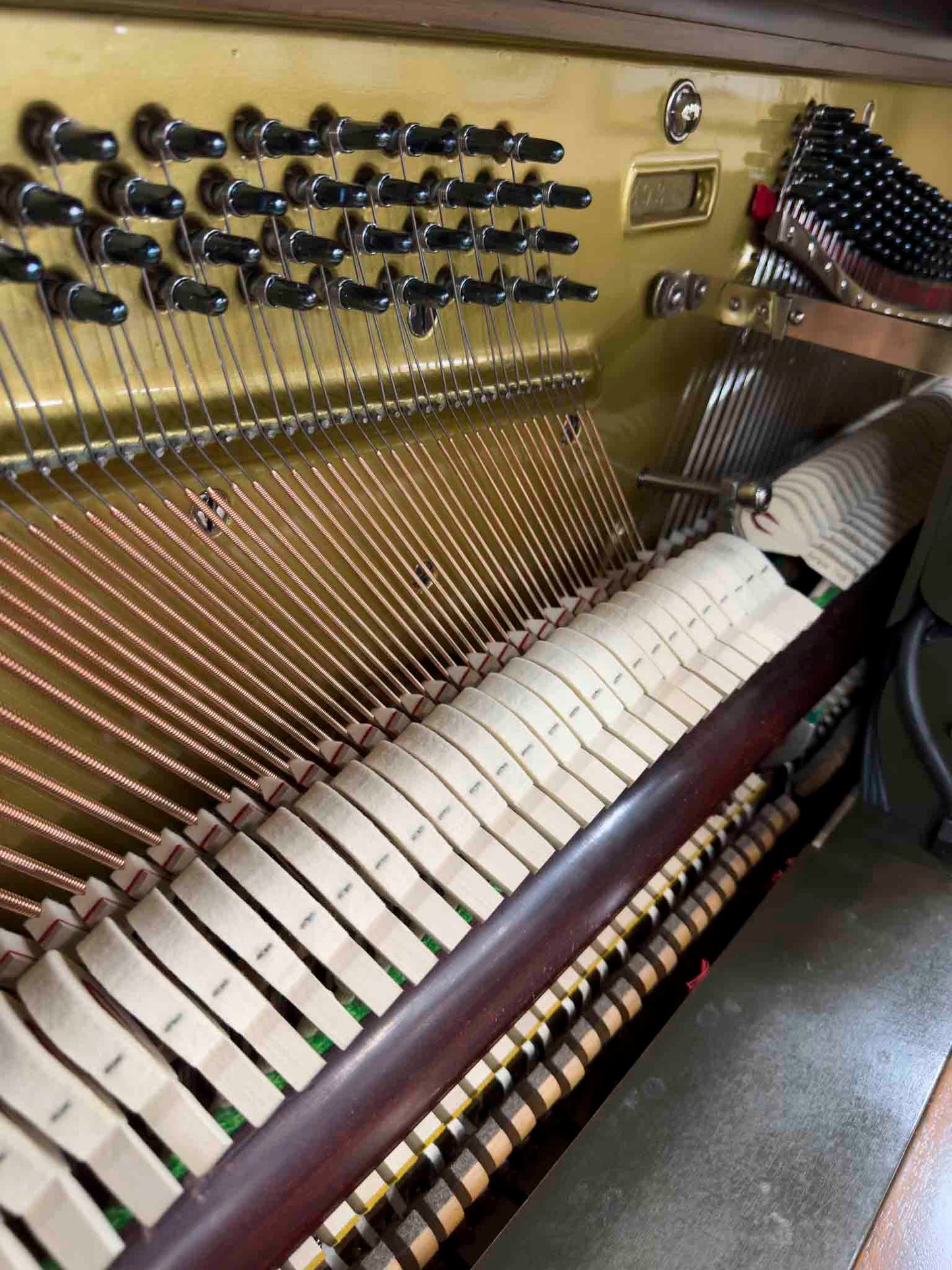 CURRENT SHOP WORK 1920 Gulbransen 55" Vintage Player Commissioned Upright Piano
