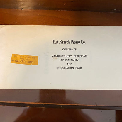 The Merrill Family Piano!