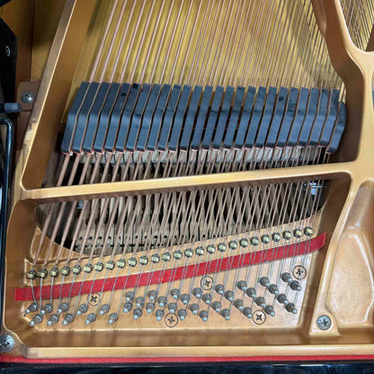 CURRENT SHOP WORK 2001 Yamaha C3 6'1" Polished Black Commissioned Grand Piano with Self-Playing QRS System