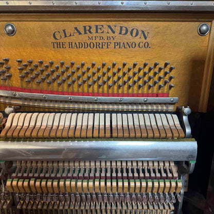 CURRENT SHOP WORK 1904 Clarendon 55" Wood Finish Upright Piano