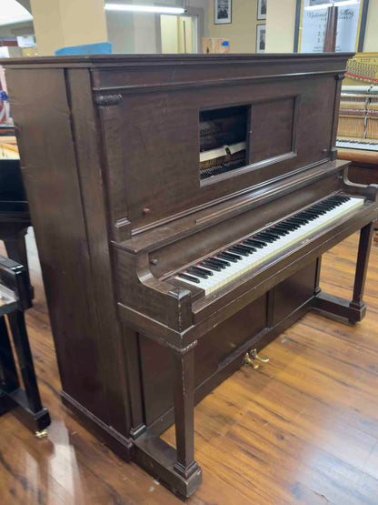 CURRENT SHOP WORK 1915 Emerson 56" Wood Finish Commissioned Upright Piano