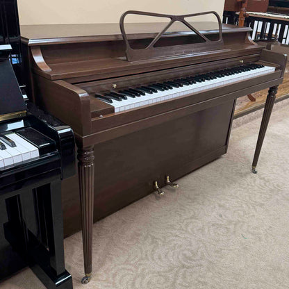 CURRENT SHOP WORK 1960 Hallet Davis 36.5" Commissioned Spinet Piano