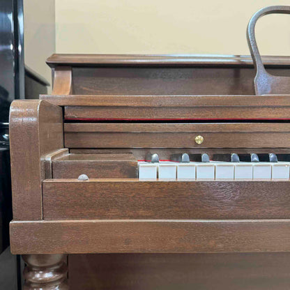 CURRENT SHOP WORK 1960 Hallet Davis 36.5" Commissioned Spinet Piano