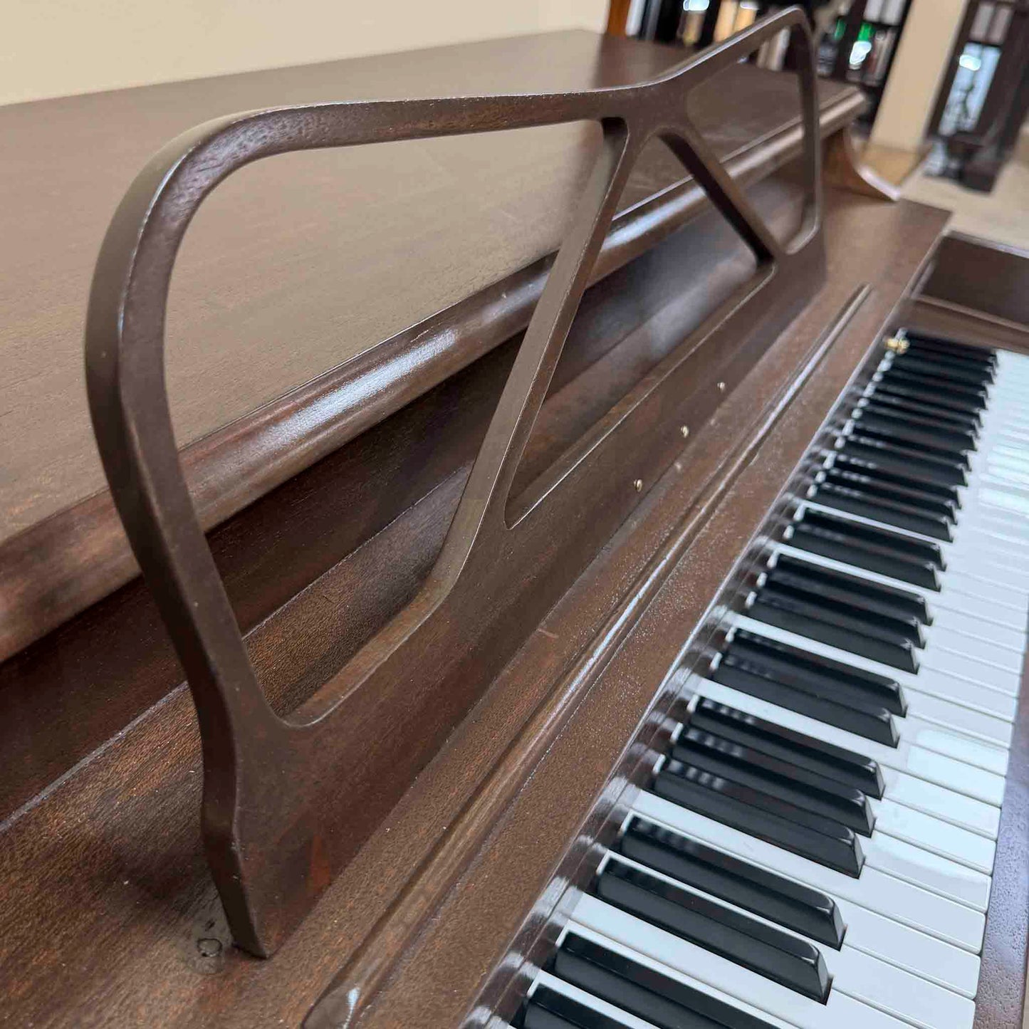 CURRENT SHOP WORK 1960 Hallet Davis 36.5" Commissioned Spinet Piano