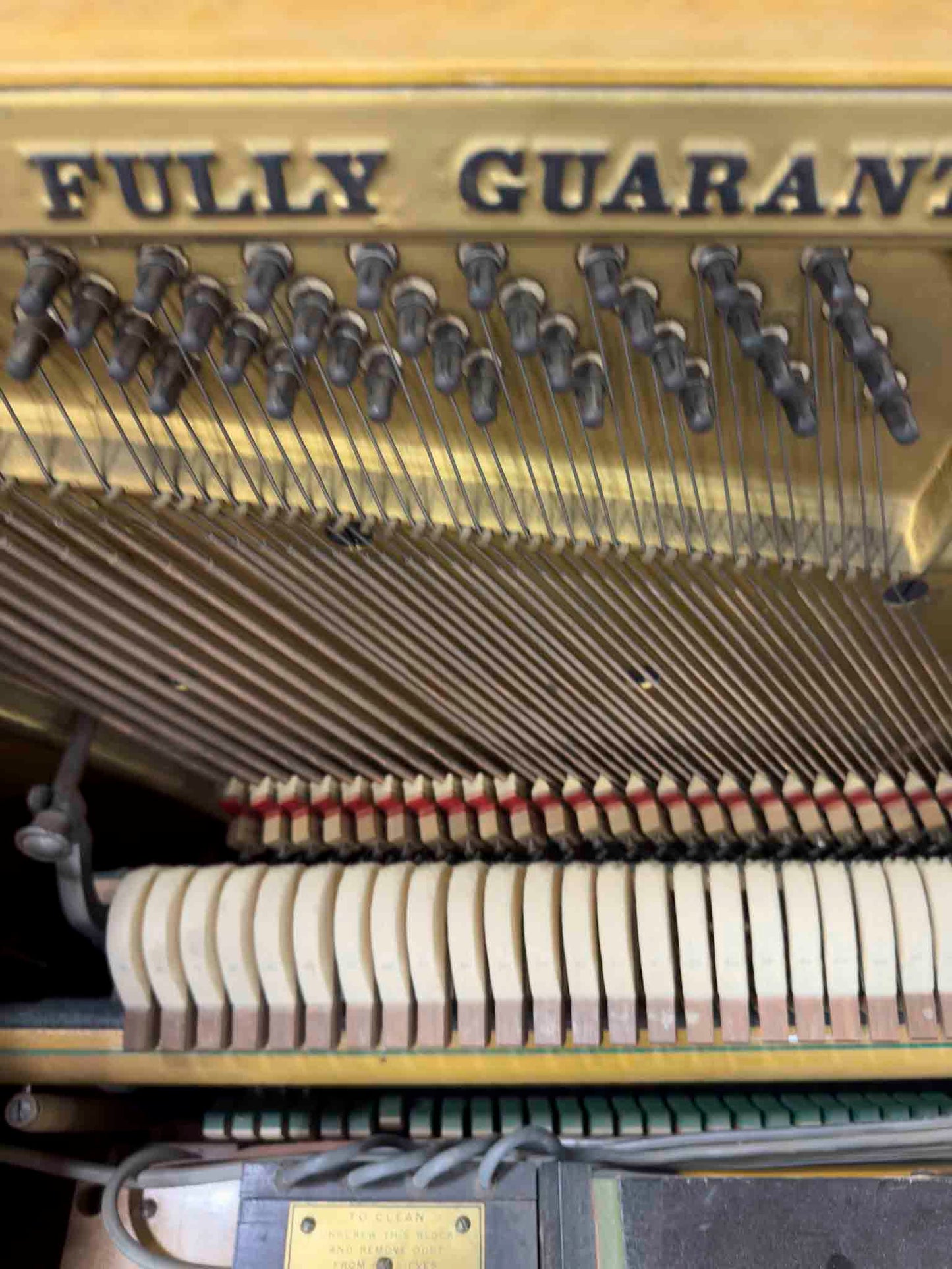 CURRENT SHOP WORK Elite Wood Finish Commissioned Upright Vintage Player Piano