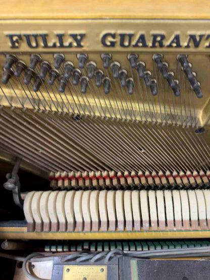 CURRENT SHOP WORK Elite Wood Finish Commissioned Upright Vintage Player Piano