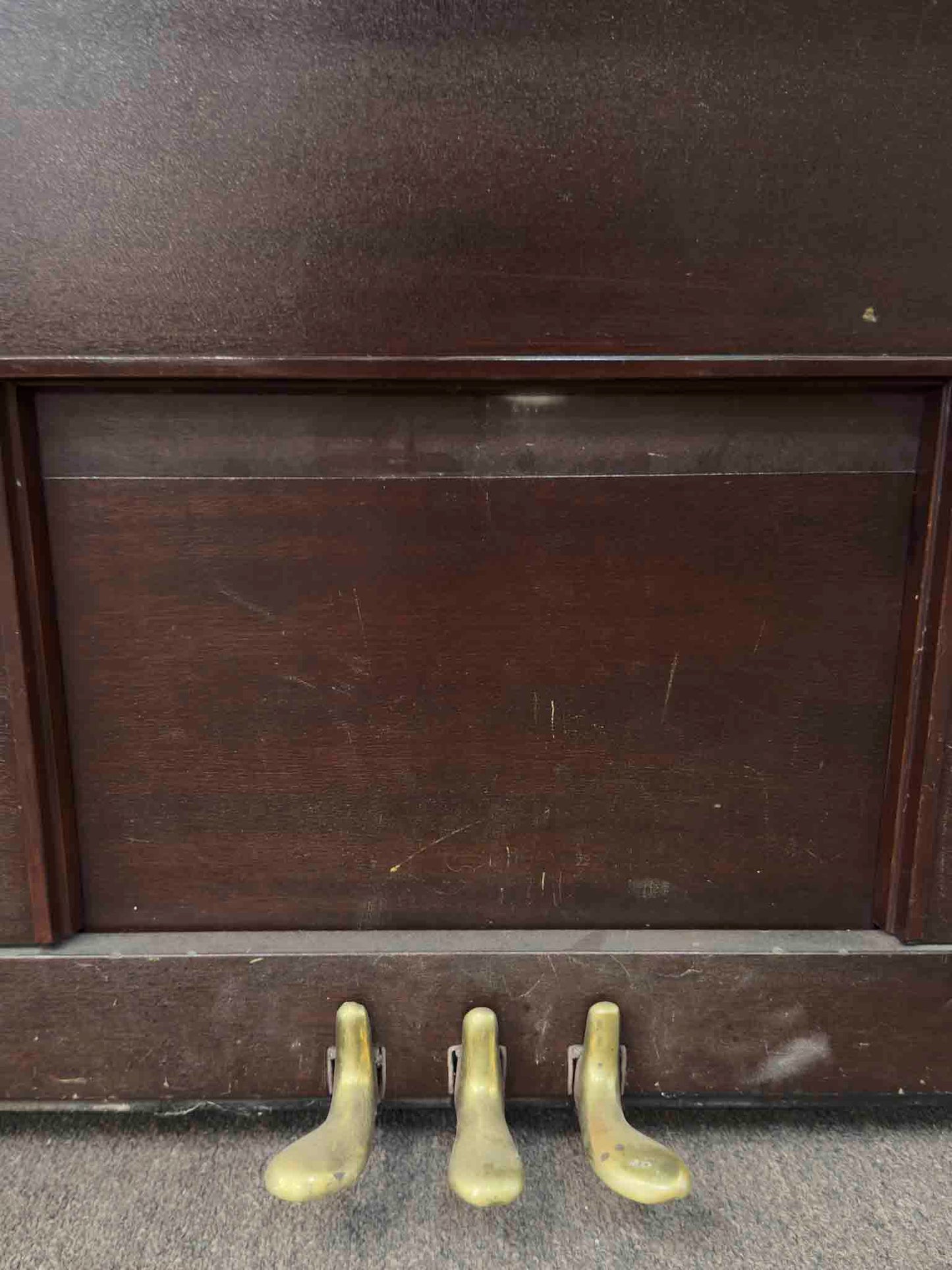 CURRENT SHOP WORK Elite Wood Finish Commissioned Upright Vintage Player Piano