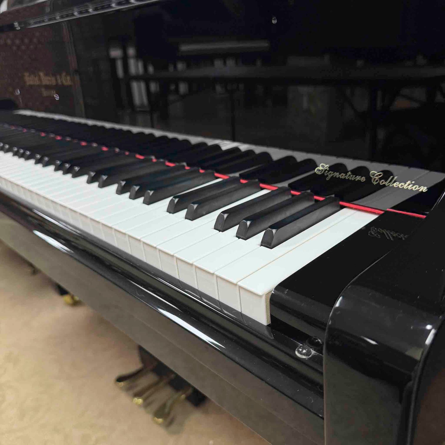 2017 Hallet Davis 148 4'10" Polished Black Baby Grand Piano