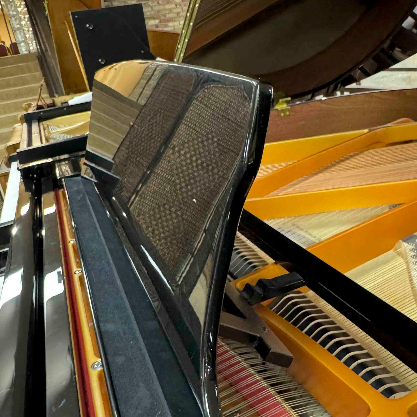 2017 Hallet Davis 148 4'10" Polished Black Baby Grand Piano