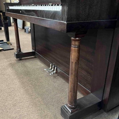 CURRENT SHOP WORK 1908 Werner 57" Wood Finish Commissioned Upright Piano
