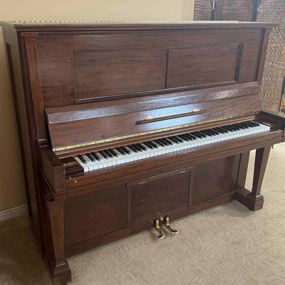 HEIRLOOM RESTORATION 1911 Steinway & Sons 53" Wood Finish Commissioned Upright Piano