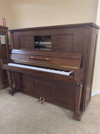 HEIRLOOM RESTORATION 1911 Steinway & Sons 53" Wood Finish Commissioned Upright Piano