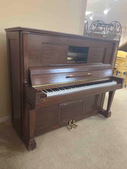 HEIRLOOM RESTORATION 1911 Steinway & Sons 53" Wood Finish Commissioned Upright Piano
