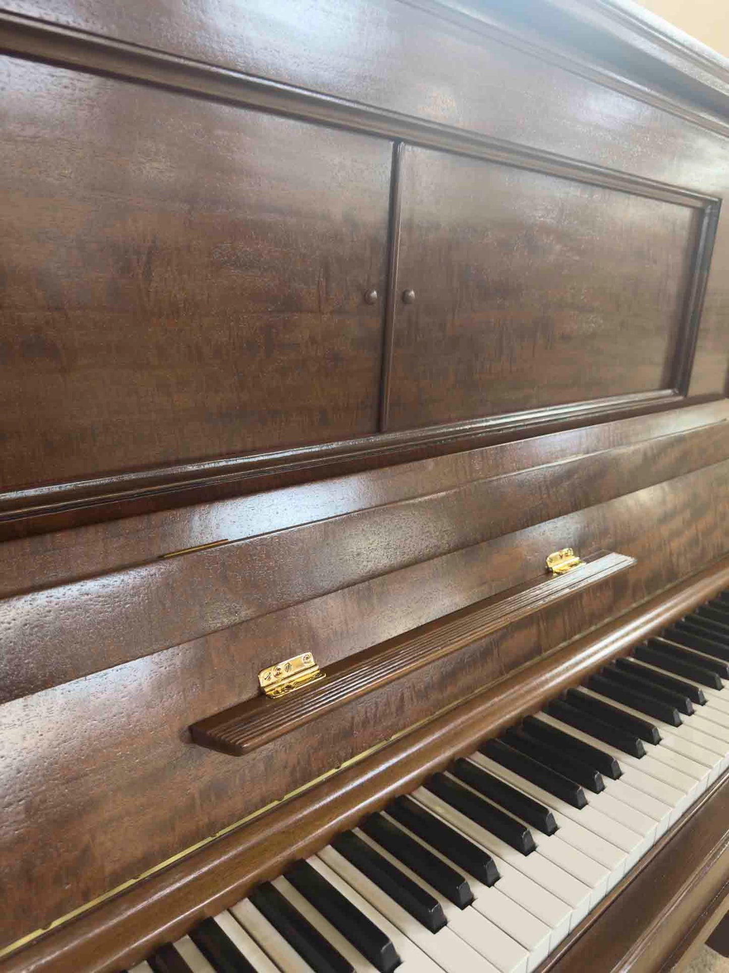 HEIRLOOM RESTORATION 1911 Steinway & Sons 53" Wood Finish Commissioned Upright Piano