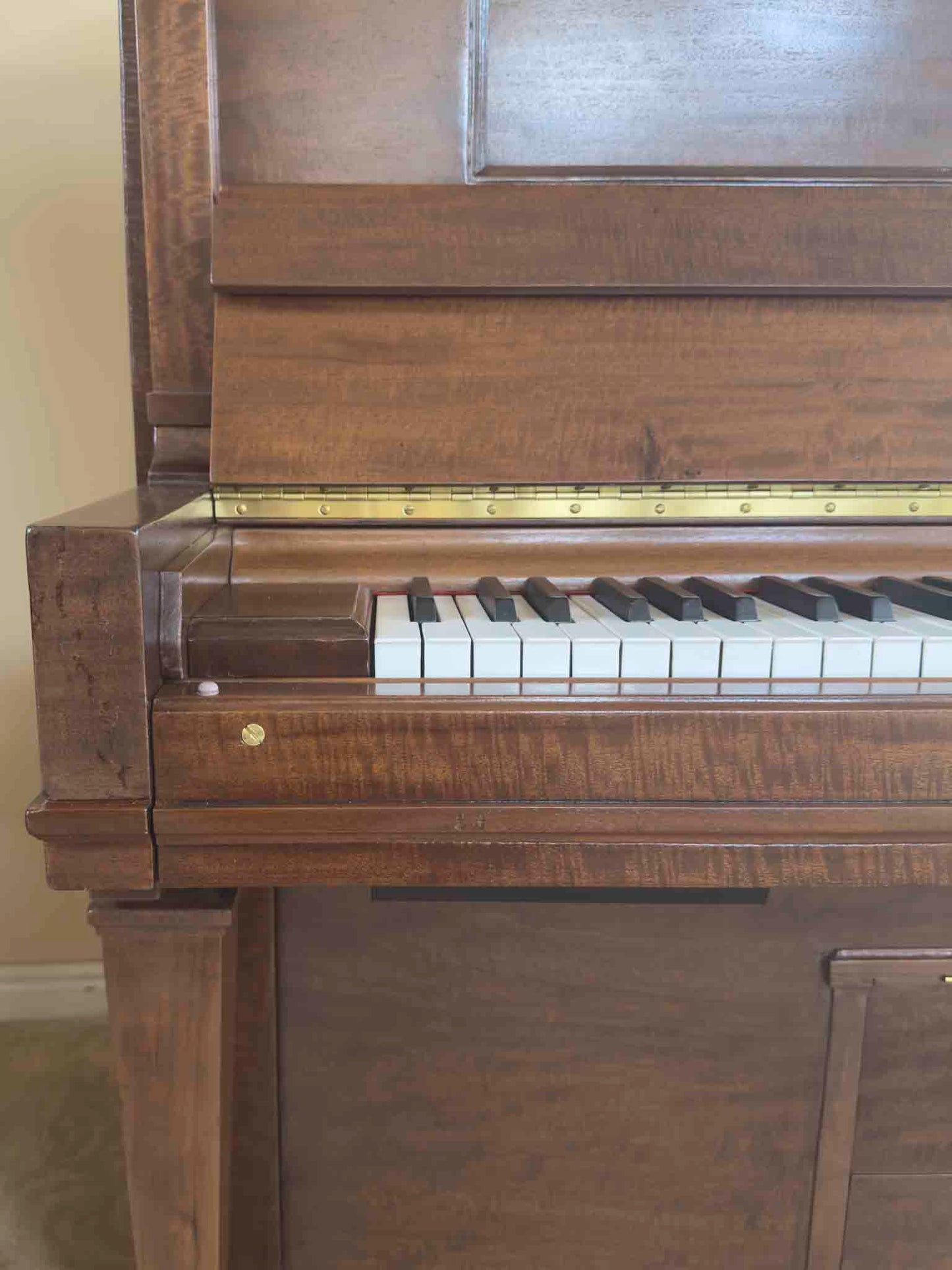 HEIRLOOM RESTORATION 1911 Steinway & Sons 53" Wood Finish Commissioned Upright Piano