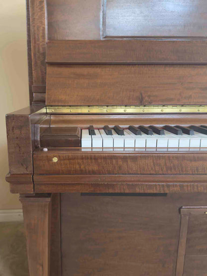 HEIRLOOM RESTORATION 1911 Steinway & Sons 53" Wood Finish Commissioned Upright Piano