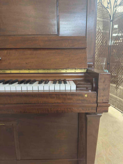 HEIRLOOM RESTORATION 1911 Steinway & Sons 53" Wood Finish Commissioned Upright Piano