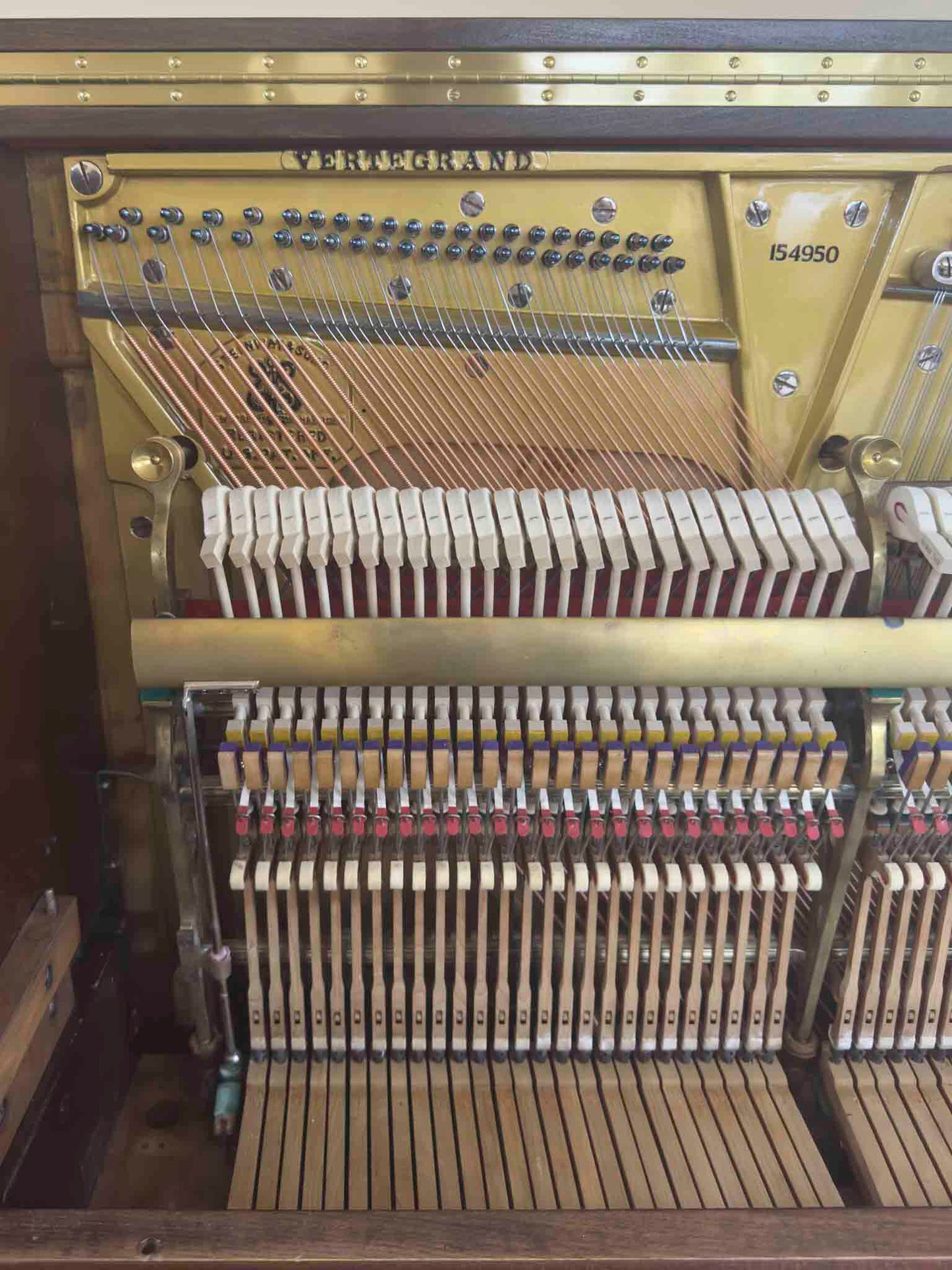 HEIRLOOM RESTORATION 1911 Steinway & Sons 53" Wood Finish Commissioned Upright Piano