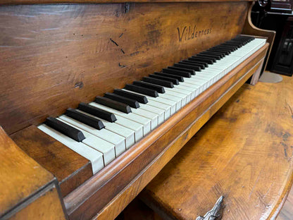 The WILDERNESS Grand Player Piano - One of A Kind Handcrafted Rustic Art Case